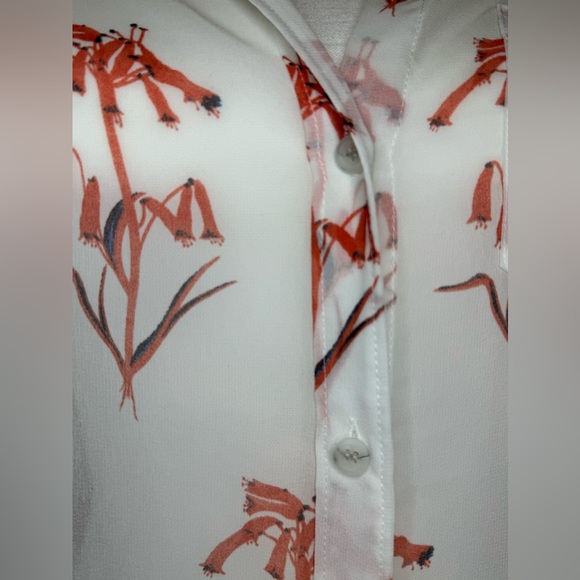 Madewell by Broadway & Broome blouse BNWT Size M - Picture 6 of 7